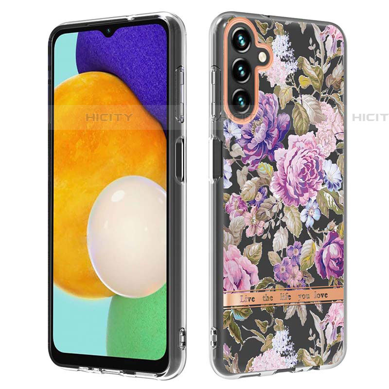 Custodia Silicone Gel Morbida Fantasia Modello Cover Y06B per Samsung Galaxy A04s