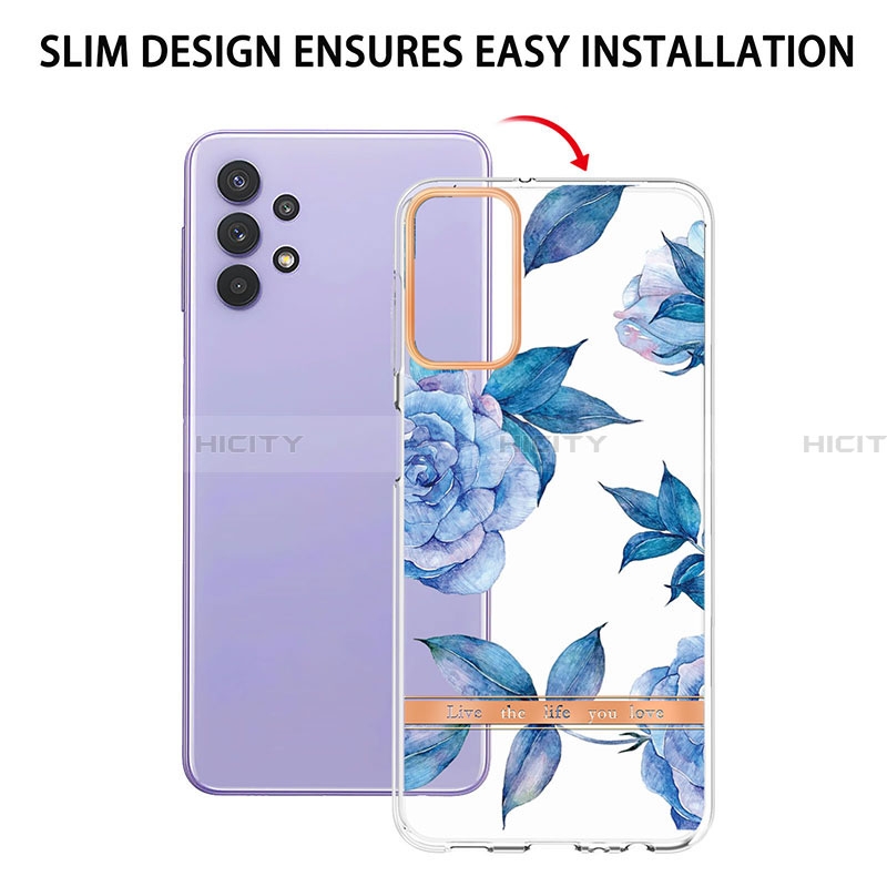 Custodia Silicone Gel Morbida Fantasia Modello Cover Y06B per Samsung Galaxy A13 4G