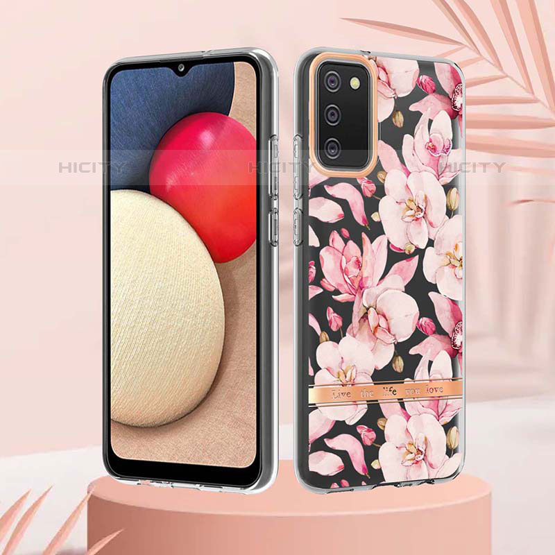 Custodia Silicone Gel Morbida Fantasia Modello Cover Y06B per Samsung Galaxy M02s