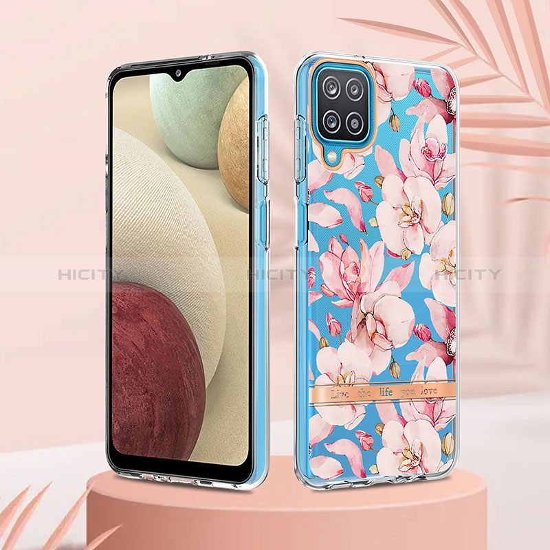 Custodia Silicone Gel Morbida Fantasia Modello Cover Y06B per Samsung Galaxy M12