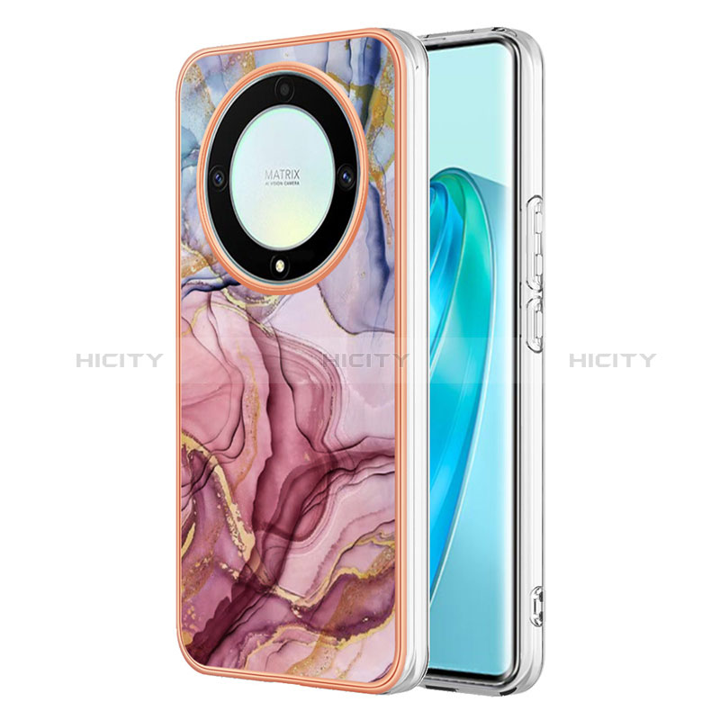 Custodia Silicone Gel Morbida Fantasia Modello Cover Y07B per Huawei Honor Magic5 Lite 5G Multicolore