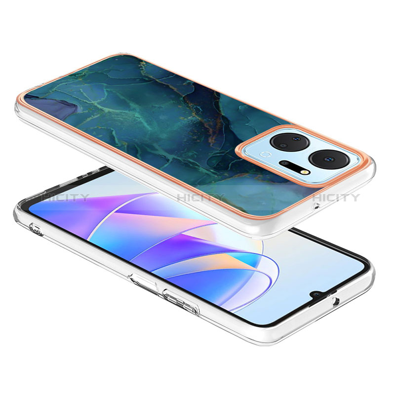 Custodia Silicone Gel Morbida Fantasia Modello Cover Y07B per Huawei Honor X7a