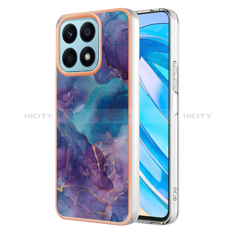 Custodia Silicone Gel Morbida Fantasia Modello Cover Y07B per Huawei Honor X8a 4G