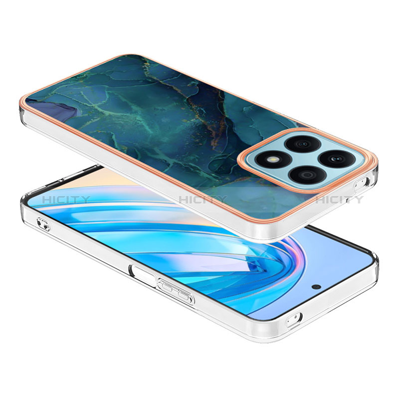 Custodia Silicone Gel Morbida Fantasia Modello Cover Y07B per Huawei Honor X8a 4G