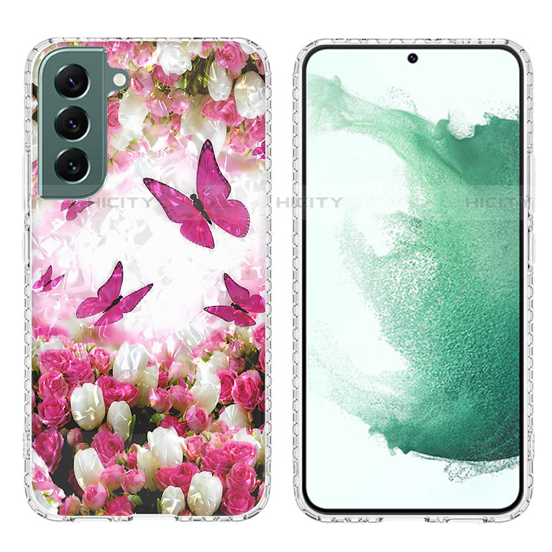 Custodia Silicone Gel Morbida Fantasia Modello Cover Y07B per Samsung Galaxy S23 Plus 5G