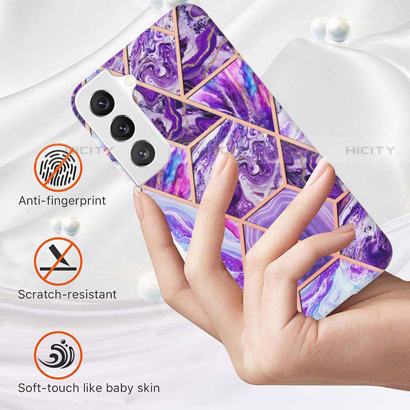 Custodia Silicone Gel Morbida Fantasia Modello Cover Y08B per Samsung Galaxy S23 Plus 5G