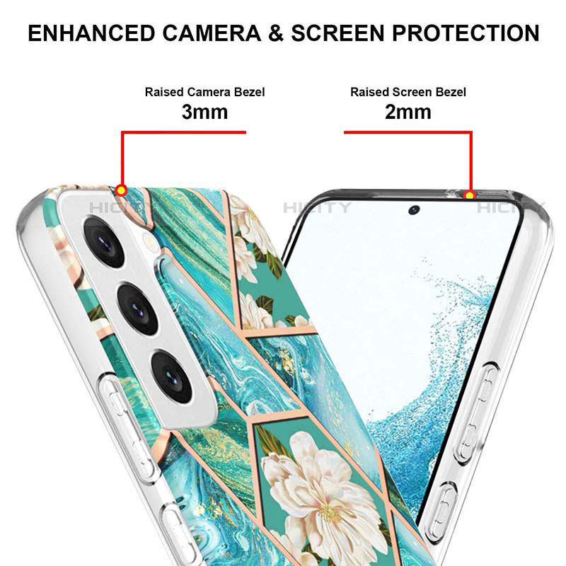 Custodia Silicone Gel Morbida Fantasia Modello Cover Y09B per Samsung Galaxy S21 Plus 5G