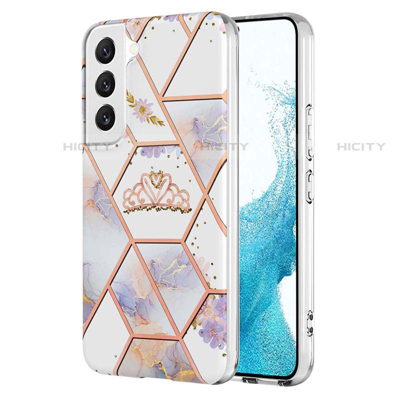 Custodia Silicone Gel Morbida Fantasia Modello Cover Y09B per Samsung Galaxy S23 Plus 5G