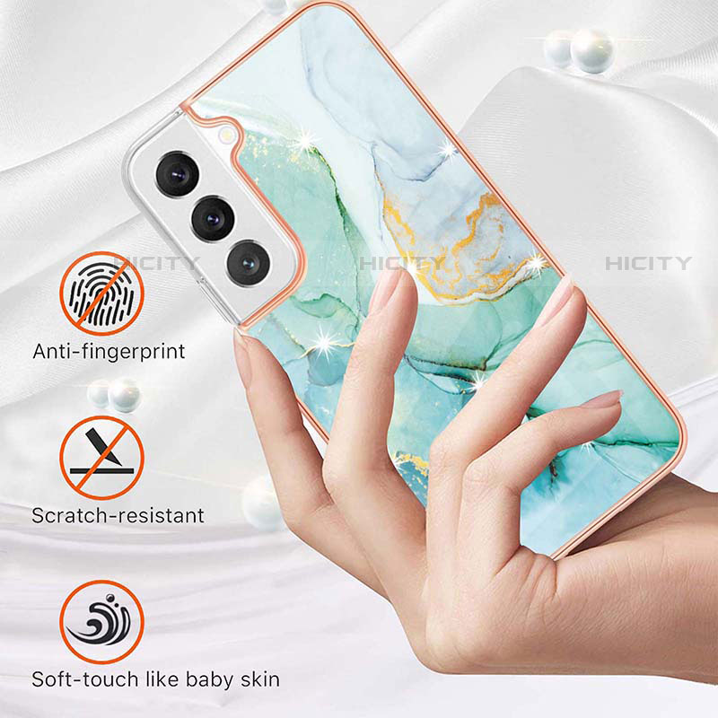 Custodia Silicone Gel Morbida Fantasia Modello Cover Y11B per Samsung Galaxy S21 Plus 5G