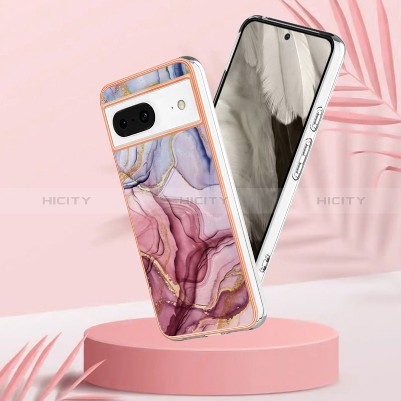 Custodia Silicone Gel Morbida Fantasia Modello Cover YB1 per Google Pixel 8 5G