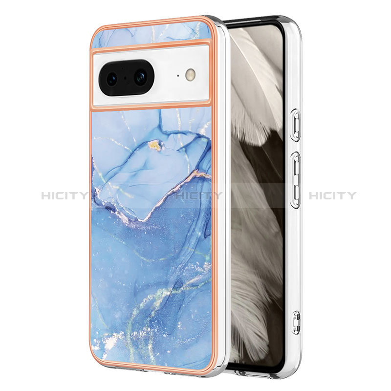 Custodia Silicone Gel Morbida Fantasia Modello Cover YB1 per Google Pixel 8 5G