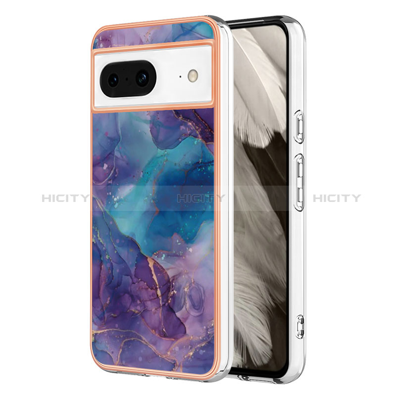 Custodia Silicone Gel Morbida Fantasia Modello Cover YB1 per Google Pixel 8 5G