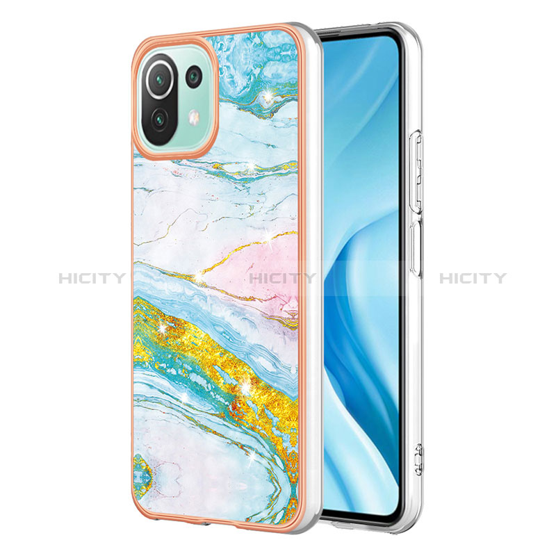 Custodia Silicone Gel Morbida Fantasia Modello Cover YB1 per Xiaomi Mi 11 Lite 4G Colorato