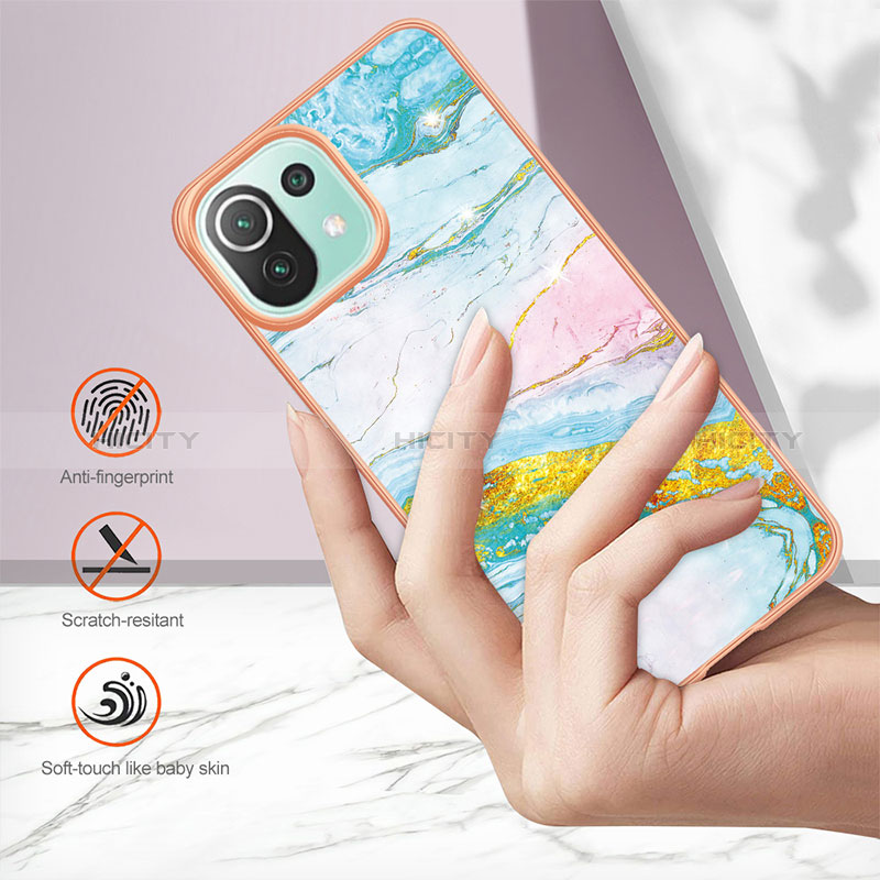 Custodia Silicone Gel Morbida Fantasia Modello Cover YB1 per Xiaomi Mi 11 Lite 5G