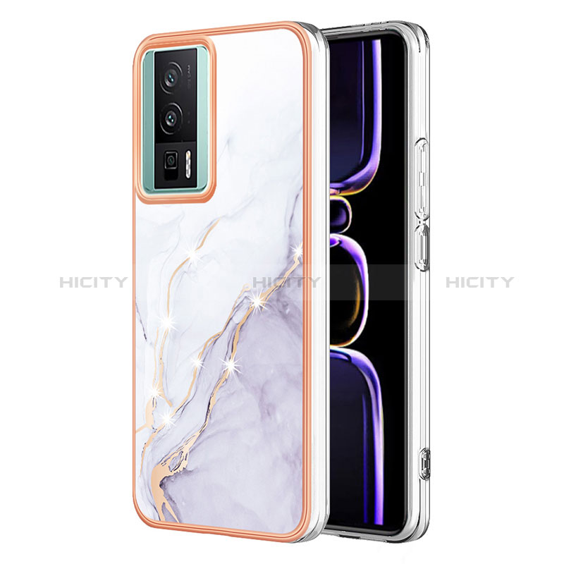 Custodia Silicone Gel Morbida Fantasia Modello Cover YB1 per Xiaomi Poco F5 Pro 5G