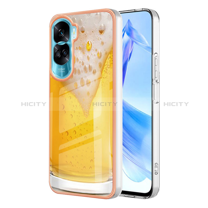 Custodia Silicone Gel Morbida Fantasia Modello Cover YB2 per Huawei Honor 90 Lite 5G