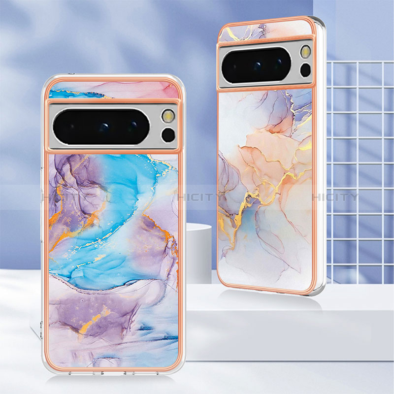 Custodia Silicone Gel Morbida Fantasia Modello Cover YB3 per Google Pixel 8 Pro 5G