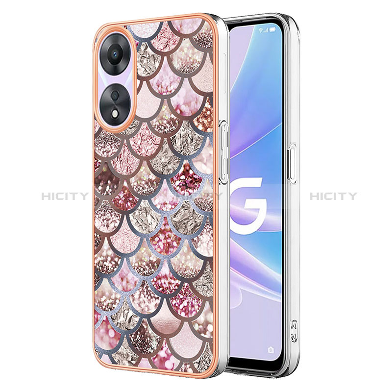 Custodia Silicone Gel Morbida Fantasia Modello Cover YB3 per Oppo A78 5G