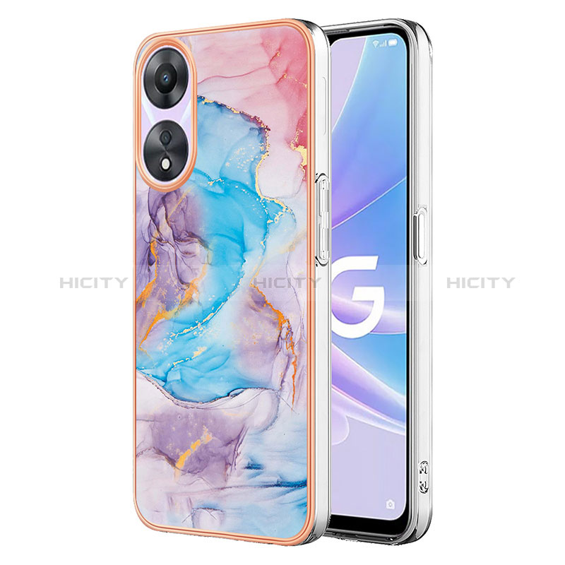 Custodia Silicone Gel Morbida Fantasia Modello Cover YB3 per Oppo A78 5G