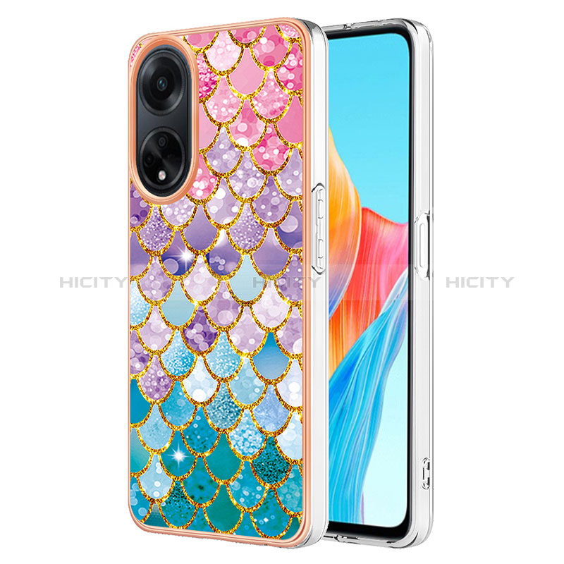 Custodia Silicone Gel Morbida Fantasia Modello Cover YB3 per Oppo A98 5G