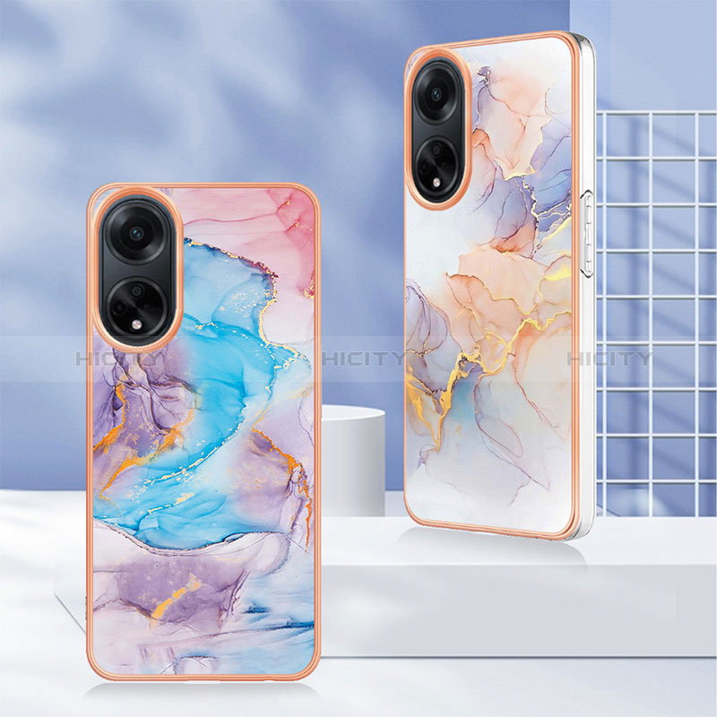 Custodia Silicone Gel Morbida Fantasia Modello Cover YB3 per Oppo A98 5G