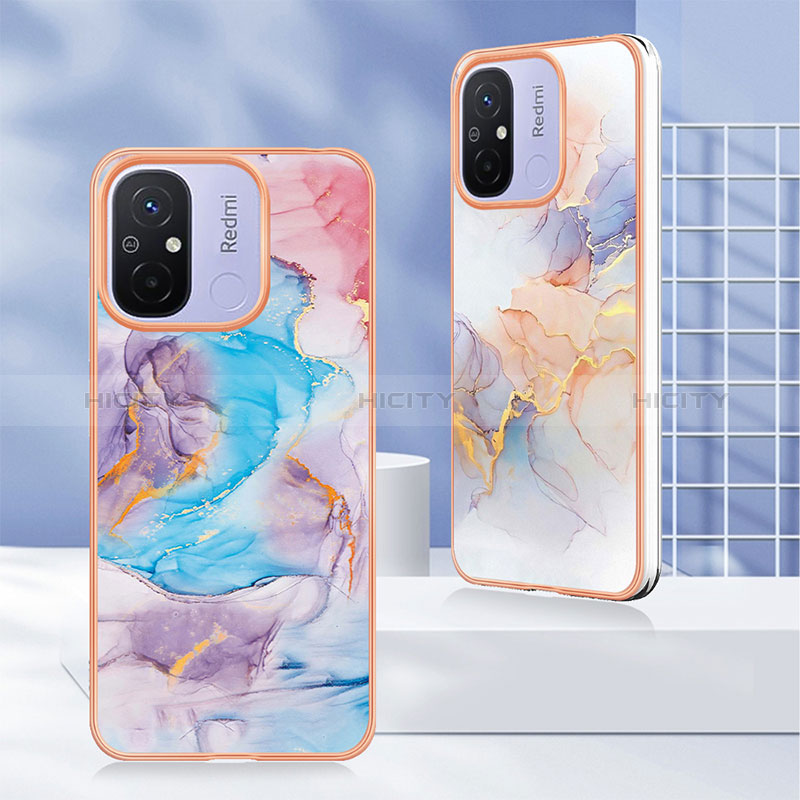 Custodia Silicone Gel Morbida Fantasia Modello Cover YB3 per Xiaomi Redmi 11A 4G