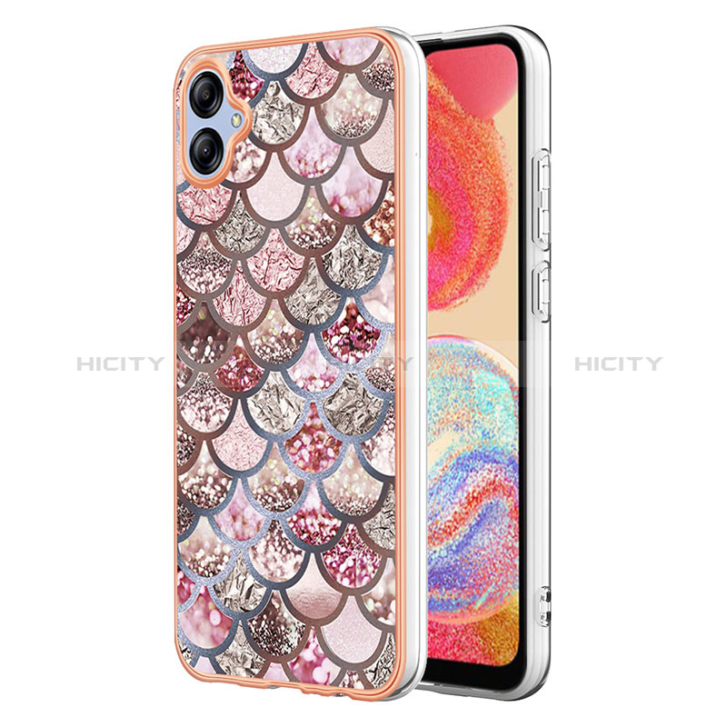 Custodia Silicone Gel Morbida Fantasia Modello Cover YB4 per Samsung Galaxy A04E