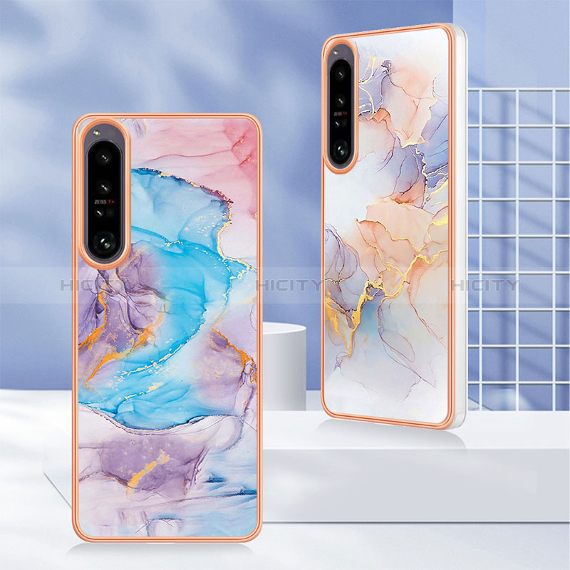 Custodia Silicone Gel Morbida Fantasia Modello Cover YB4 per Sony Xperia 1 IV