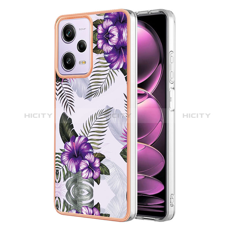 Custodia Silicone Gel Morbida Fantasia Modello Cover YB4 per Xiaomi Redmi Note 12 Pro 5G