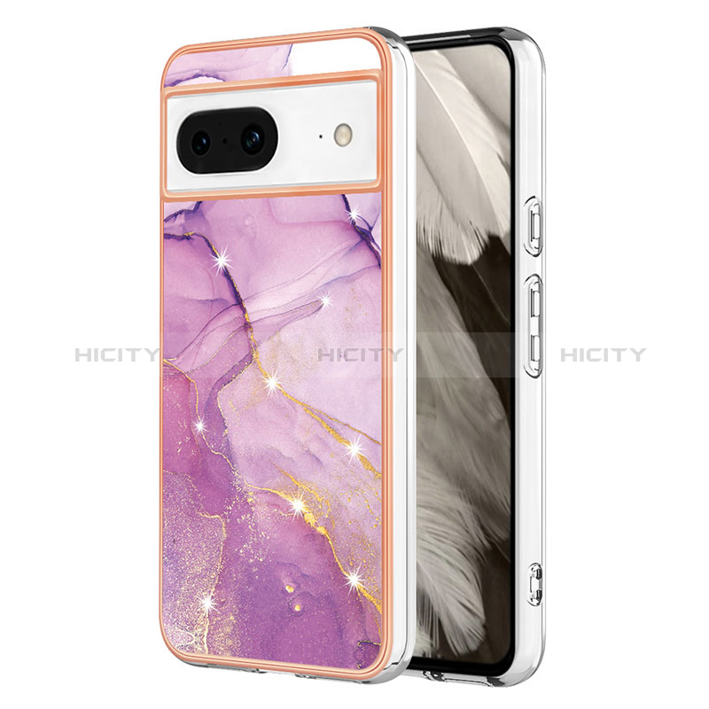 Custodia Silicone Gel Morbida Fantasia Modello Cover YB5 per Google Pixel 8 5G