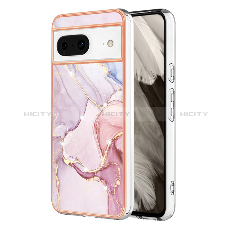 Custodia Silicone Gel Morbida Fantasia Modello Cover YB5 per Google Pixel 8 5G