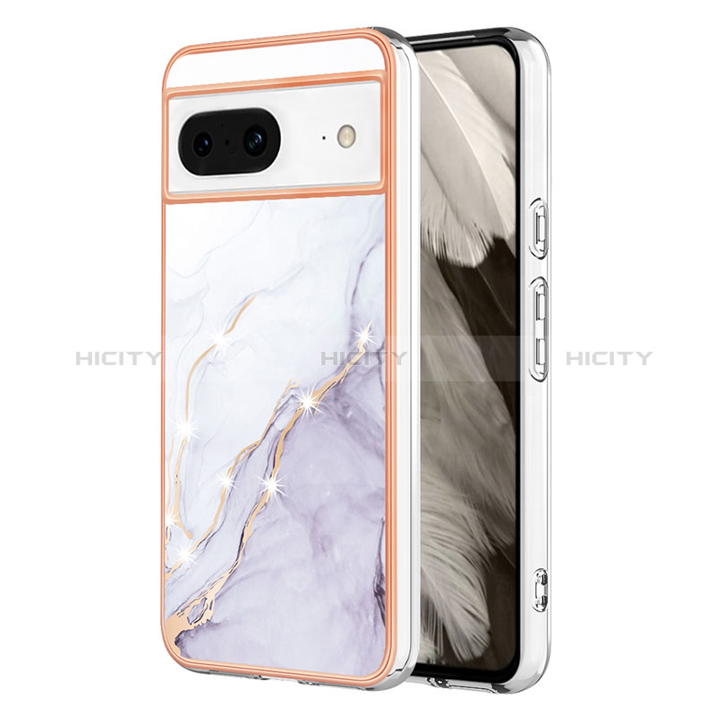 Custodia Silicone Gel Morbida Fantasia Modello Cover YB5 per Google Pixel 8 5G