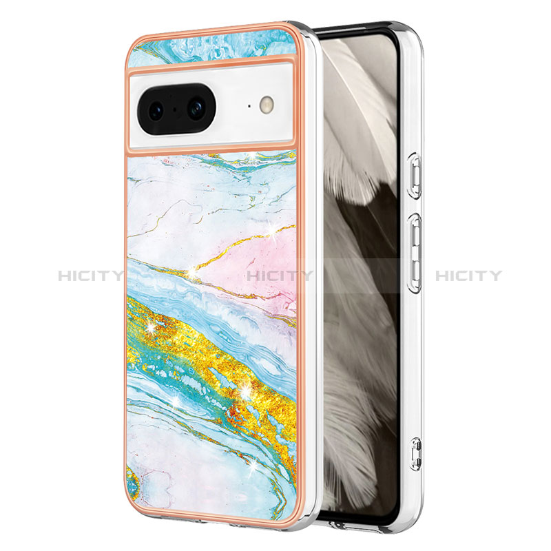 Custodia Silicone Gel Morbida Fantasia Modello Cover YB5 per Google Pixel 8 5G