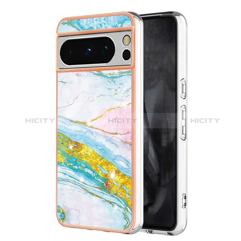 Custodia Silicone Gel Morbida Fantasia Modello Cover YB5 per Google Pixel 8 Pro 5G