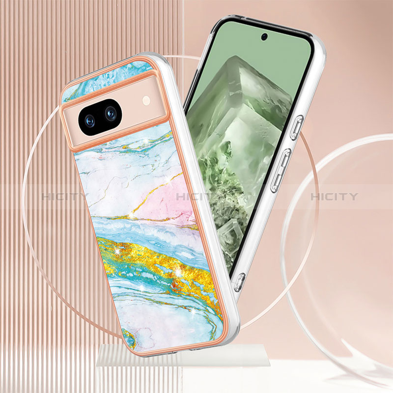 Custodia Silicone Gel Morbida Fantasia Modello Cover YB5 per Google Pixel 8a 5G