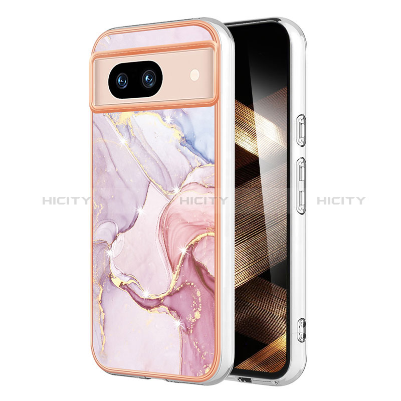 Custodia Silicone Gel Morbida Fantasia Modello Cover YB5 per Google Pixel 8a 5G