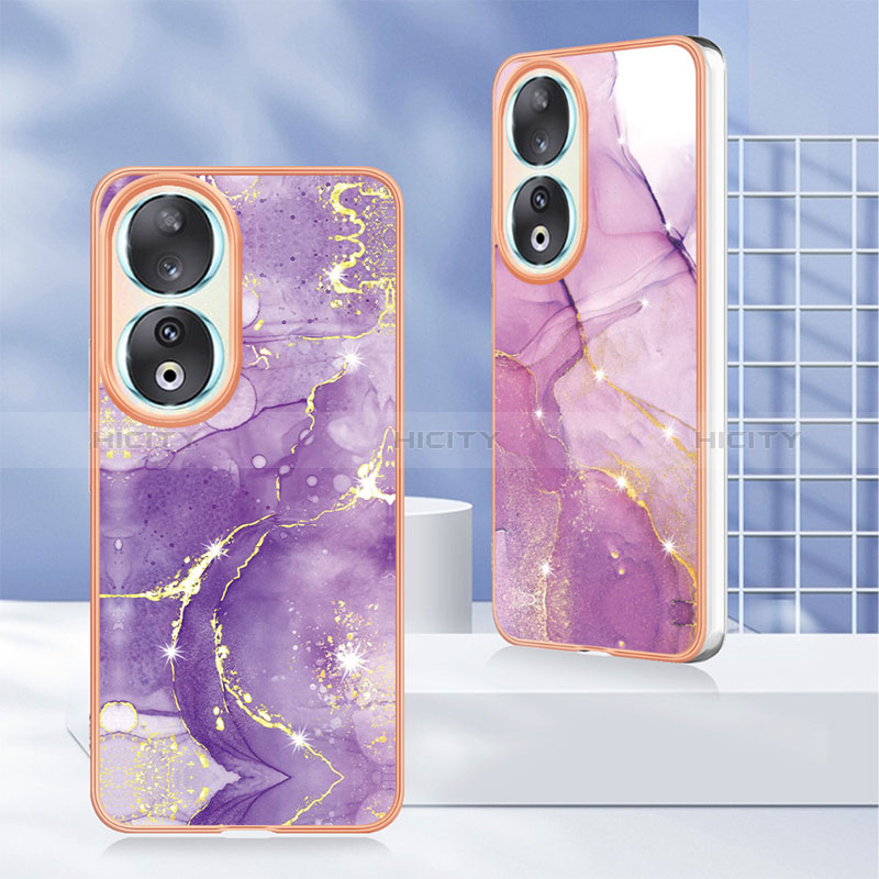 Custodia Silicone Gel Morbida Fantasia Modello Cover YB5 per Huawei Honor 90 5G