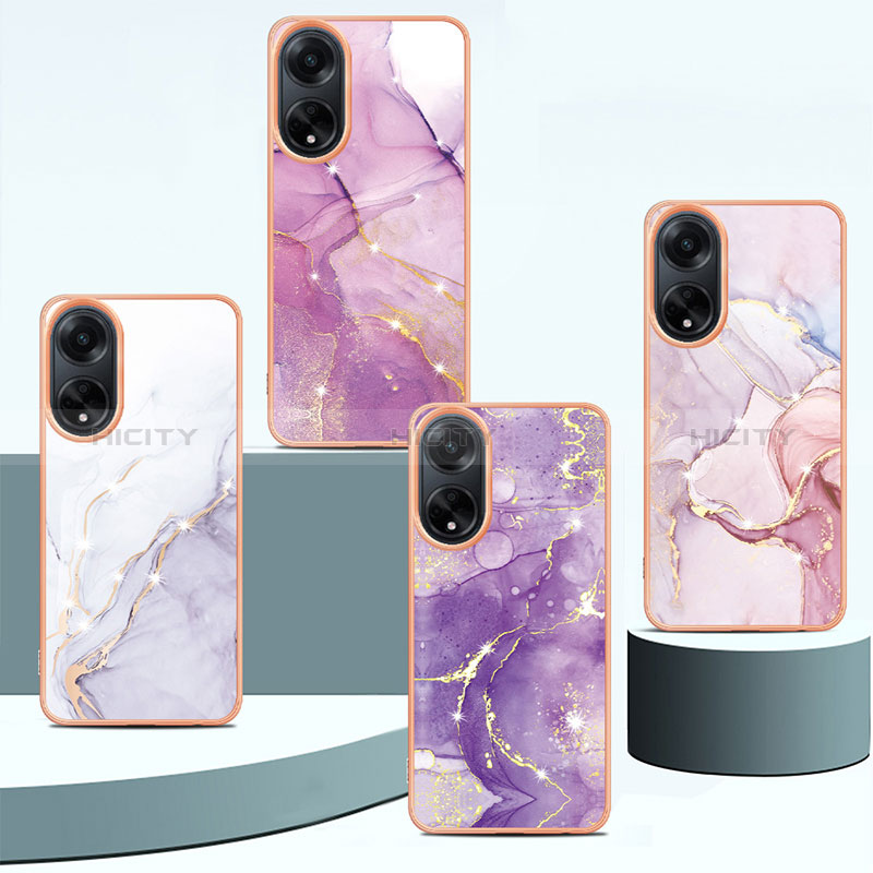 Custodia Silicone Gel Morbida Fantasia Modello Cover YB5 per Oppo A98 5G