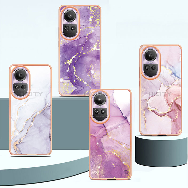 Custodia Silicone Gel Morbida Fantasia Modello Cover YB5 per Oppo Reno10 Pro 5G