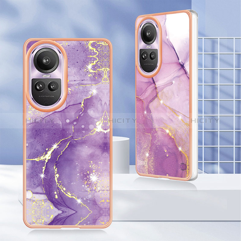 Custodia Silicone Gel Morbida Fantasia Modello Cover YB5 per Oppo Reno10 Pro 5G