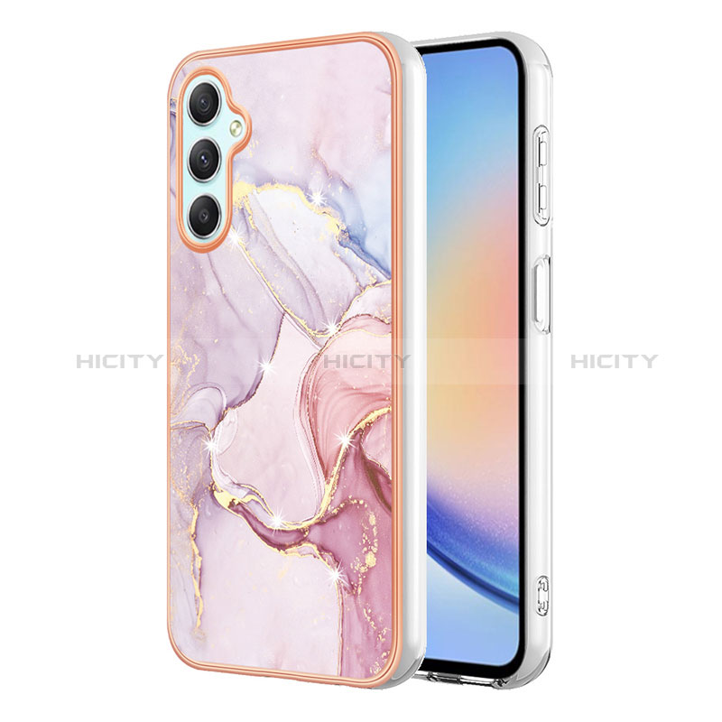 Custodia Silicone Gel Morbida Fantasia Modello Cover YB5 per Samsung Galaxy A24 4G