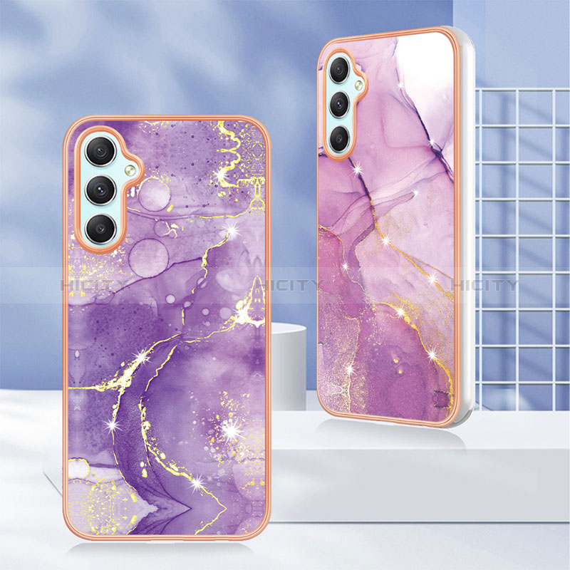 Custodia Silicone Gel Morbida Fantasia Modello Cover YB5 per Samsung Galaxy A24 4G