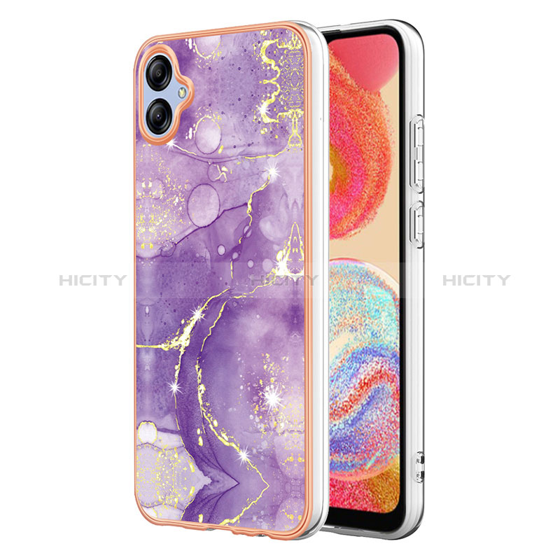 Custodia Silicone Gel Morbida Fantasia Modello Cover YB5 per Samsung Galaxy F04