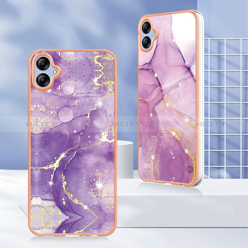 Custodia Silicone Gel Morbida Fantasia Modello Cover YB5 per Samsung Galaxy F04