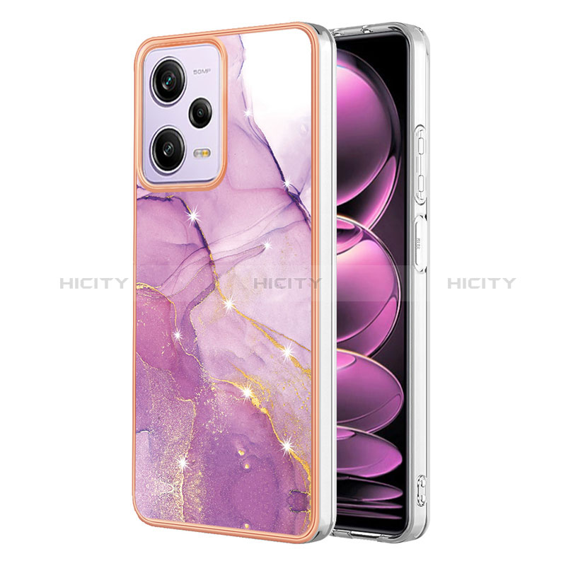 Custodia Silicone Gel Morbida Fantasia Modello Cover YB5 per Xiaomi Redmi Note 12 Pro 5G