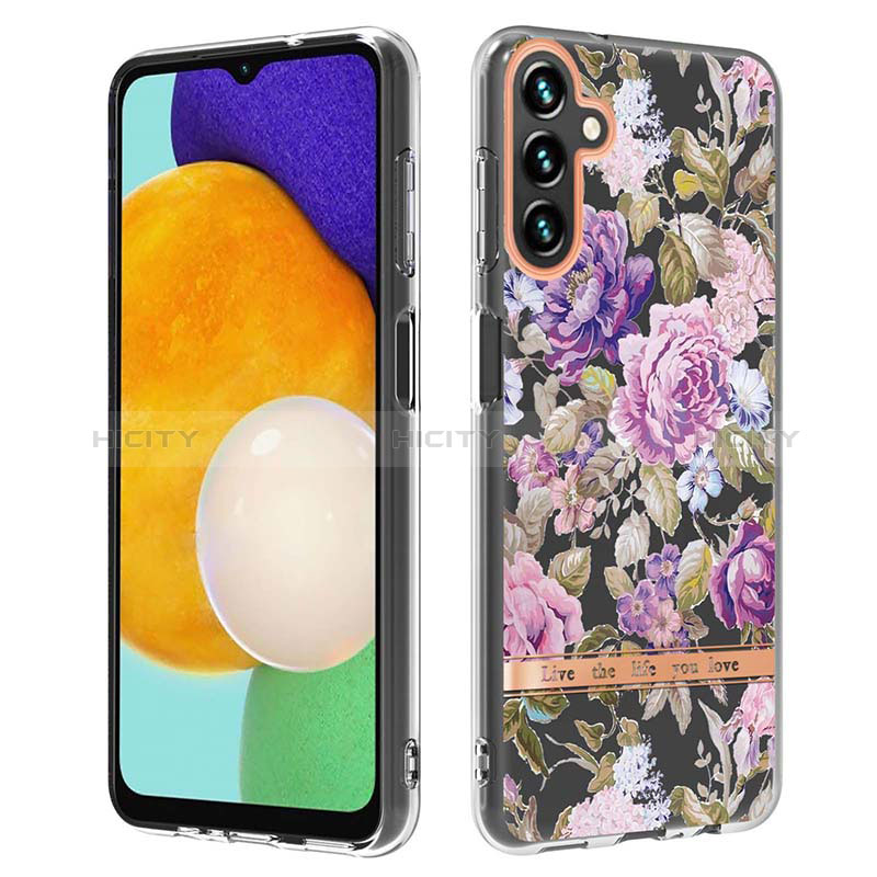 Custodia Silicone Gel Morbida Fantasia Modello Cover YB6 per Samsung Galaxy A34 5G