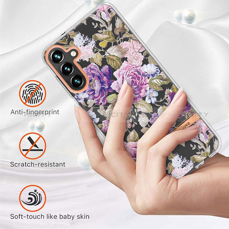 Custodia Silicone Gel Morbida Fantasia Modello Cover YB6 per Samsung Galaxy A34 5G