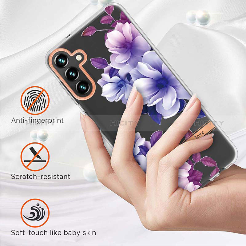 Custodia Silicone Gel Morbida Fantasia Modello Cover YB6 per Samsung Galaxy A54 5G