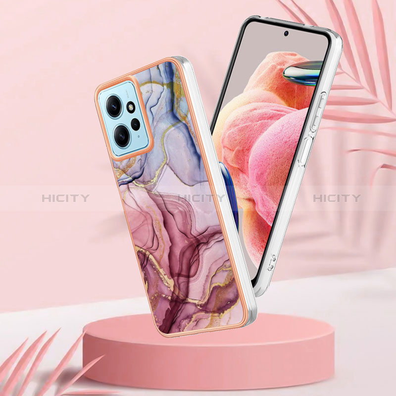 Custodia Silicone Gel Morbida Fantasia Modello Cover YB7 per Xiaomi Redmi Note 12 4G