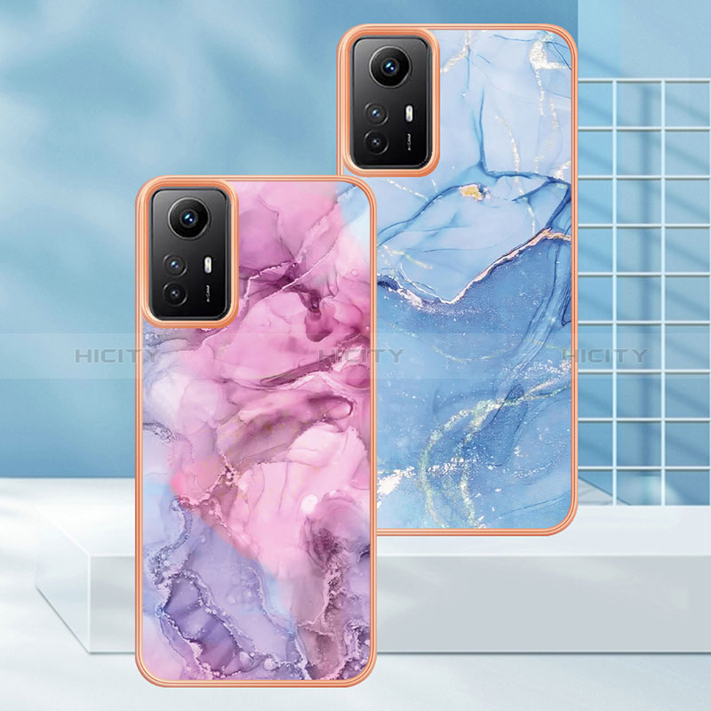 Custodia Silicone Gel Morbida Fantasia Modello Cover YB7 per Xiaomi Redmi Note 12S